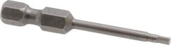 Apex - 2mm Hex Bit - 1/4" Hex Drive, 1-15/16" OAL - Caliber Tooling