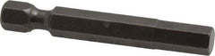 Apex - 6mm Hex Bit - 1/4" Hex Drive, 1-15/16" OAL - Caliber Tooling