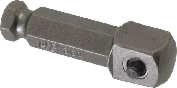 Apex - 3/8" Square Size Hex to Square Extension - 5/16" Hex Drive, 1-1/2" OAL - Caliber Tooling