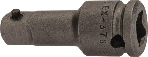 Apex - 3/8" Drive Standard Socket Extension - 2" OAL - Caliber Tooling