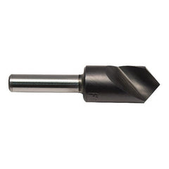 M.A. Ford - 1" Head Diam, 1/2" Shank Diam, 1 Flute 90° High Speed Steel Countersink - Caliber Tooling