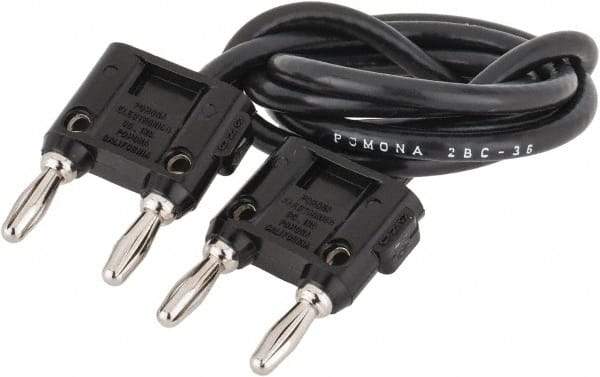 Pomona - Electrical Test Equipment Cable Assembly - Use with Double Banana Plugs - Caliber Tooling