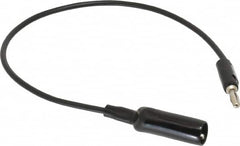 Pomona - Black Electrical Test Equipment Clip - Use with 0.300" Terminal, Banana Plugs - Caliber Tooling