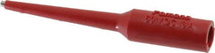 Pomona - Red Electrical Test Equipment Adapter - Use with Connecting Test Leads - Caliber Tooling