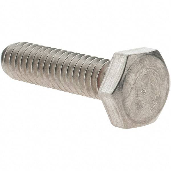 APM HEXSEAL - 5/16-18, Grade 18-8 Stainless Steel, Self Sealing Hex Bolt - Passivated, 1" Length Under Head, Silicone O Ring, UNC Thread - Caliber Tooling