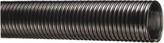 Kuriyama of America - 4" ID x 4.76" OD, 35 Max psi, Full In. Hg, Dry Material Handling & Transfer Hose - Polyurethane Liner, PVC Cover, -40 to 150°F, 6" Bend Radius, 50' Coil Length, Black - Caliber Tooling