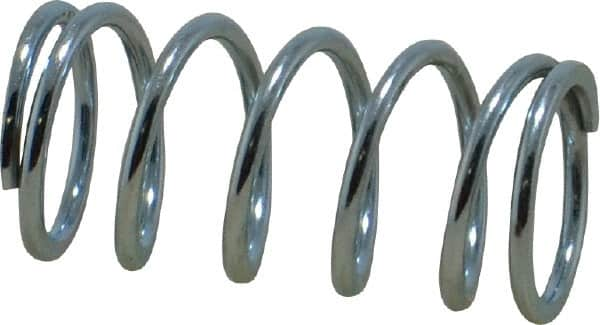 Value Collection - 0.6" OD, 0.062" Wire, 1-1/4" Free Length, Music Wire Compression Stock Springs Spring - 24.74 Lb Spring Rating - Caliber Tooling