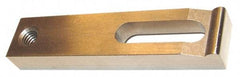 Gibraltar - 9/32" Stud, Stainless Steel, Strap Clamp - 1/2" Travel, 2" OAL x 5/8" Wide x 5/16" High, Radius Nose - Caliber Tooling