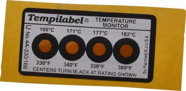 Tempil - 166/171/177/182°C Temp Indicating Label - Caliber Tooling