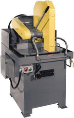 Kalamazoo - 20" Blade Diam, 1" Arbor Hole, Straight Chop & Cutoff Saw - 1,550 RPM, 20 hp, 220/440 Volts, 3 Phase - Caliber Tooling