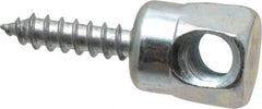 ITW Buildex - 3/8" Zinc-Plated Steel Horizontal (Cross Drilled) Mount Threaded Rod Anchor - 3/8" Diam x 1" Long, 670 Lb Ultimate Pullout, For Use with Wood - Caliber Tooling