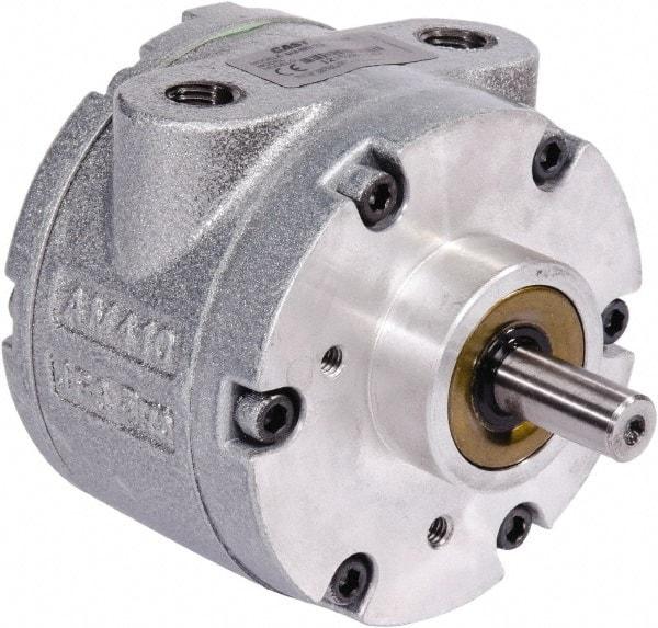 Gast - 1.7 hp Reversible Face Air Actuated Motor - 0:00 Gear Ratio, 3,000 Max RPM, 1.12" Shaft Length, 1/2" Shaft Diam - Caliber Tooling