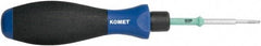 Komet - TP15 Torx Plus Drive, Driver for Indexable Boring Bars, Counterbores and Drilling - Compatible with Clamp Screws, Insert Screws - Caliber Tooling