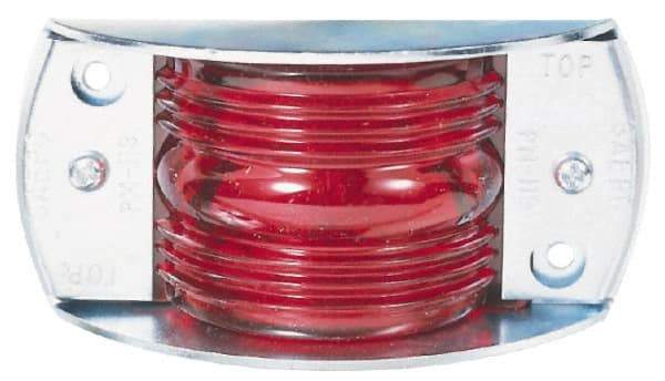 Peterson - 4-1/2" Long x 2-3/16" Wide, Amber Lens & Reflector - Steel, 12 Volt - Caliber Tooling