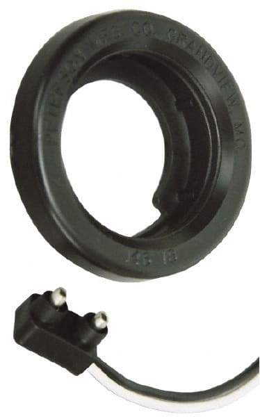 Peterson - 2-3/4" Diam, Black Lens & Reflector - Rubber - Caliber Tooling