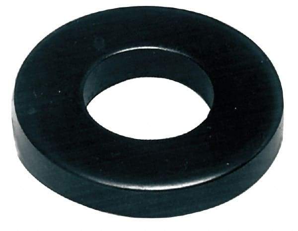 Jergens - 3/8" Screw, Grade 1010 Steel Standard Flat Washer - 13/32" ID x 7/8" OD, 1/8" Thick, Plain Finish - Caliber Tooling