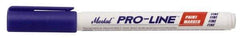 Markal - Blue Liquid Enamel-Based Paint Marker - Fine Tip, Alcohol Base Ink - Caliber Tooling