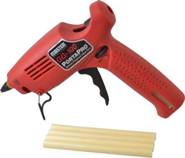 Master Appliance - Full Barrel Frame Butane Gas Hot Melt Hot Glue Gun - Use with 1/2" Diam Hot Melt Glue Stick - Caliber Tooling