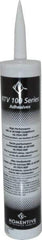 Momentive Performance Materials - 10.1 oz Tube Silver RTV Silicone Joint Sealant - 400°F Max Operating Temp, 20 min Tack Free Dry Time, 24 hr Full Cure Time, Series RTV100 - Caliber Tooling