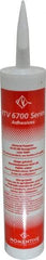 Momentive Performance Materials - 10 oz Tube Clear RTV Silicone Joint Sealant - -50 to 200°C Operating Temp, 25 min Tack Free Dry Time, 24 hr Full Cure Time, Series RTV6708 - Caliber Tooling