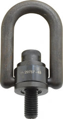 American Drill Bushing - 5,000 Lbs. Load Capacity, 3-1/2 Inch Wide x 5.31 Inch High x 2.31 Inch Opening, Extra Duty Center Pull Hoist Ring - Exact Industrial Supply