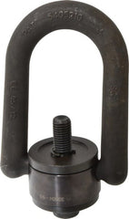 American Drill Bushing - 7,000 Lbs. Load Capacity, 5.1 Inch Wide x 7.37 Inch High x 3.57 Inch Opening, Extra Duty Center Pull Hoist Ring - Exact Industrial Supply