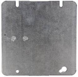 Cooper Crouse-Hinds - Electrical Outlet Box Steel Square Cover - Caliber Tooling