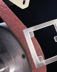 3M - 4" Wide x 90" OAL, Aluminum Oxide Abrasive Belt - Aluminum Oxide, Very Fine, Nonwoven, Series SC-BL - Caliber Tooling