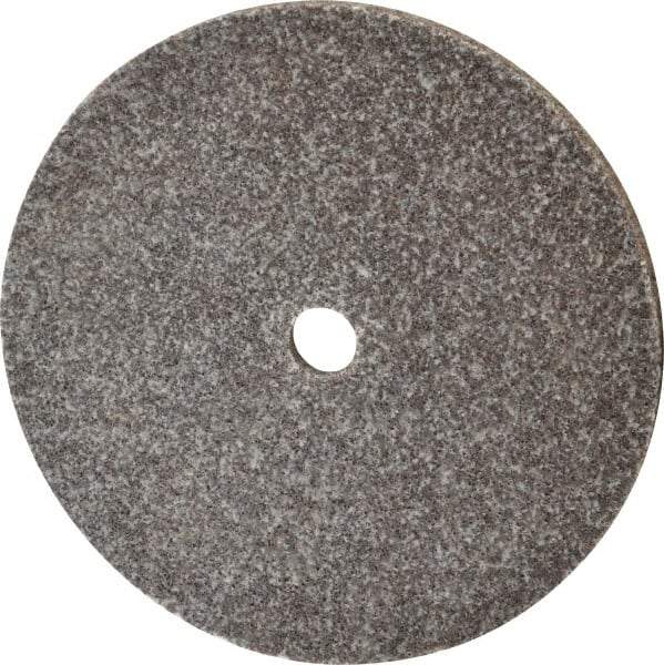 3M - 6" Diam, 1/4" Face Width, 5/8" Center Hole, Coarse Grade, Aluminum Oxide Deburring Wheel - Unitized, Hard Density 7 Grade, 7,500 RPM - Caliber Tooling