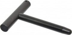 Gibraltar - 1/2" Pin Diam x 4" Pin Length, Steel T Alignment Pin - 5/8" Handle Diam x 3-1/2" Handle Length - Caliber Tooling