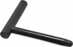 Gibraltar - 1/2" Pin Diam x 4" Pin Length, Steel L Alignment Pin - 5/8" Handle Diam x 3-1/2" Handle Length - Caliber Tooling