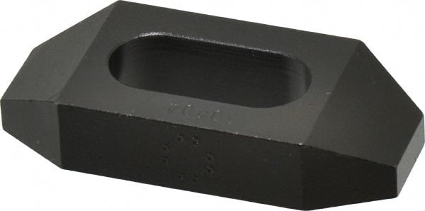 TE-CO - 1/2" Stud, Steel, Plain Strap Clamp - Caliber Tooling