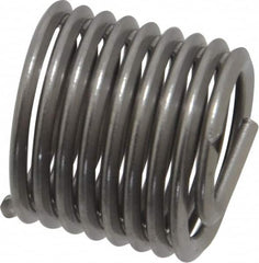 Heli-Coil - M11x1.50 Metric Coarse, 16.5mm OAL, Free Running Helical Insert - 7-7/8 Free Coils, Tanged, Stainless Steel, Bright Finish, 1-1/2D Insert Length - Caliber Tooling