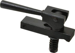 Value Collection - 1/4-20 Tap Size, Steel Strap Clamp Assembly - Center Cam, 1/2" Travel, 2-1/2" Strap Len - Caliber Tooling