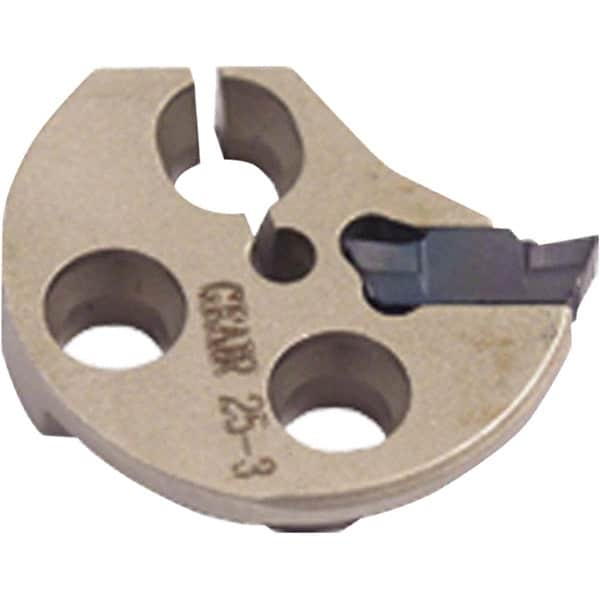 Iscar - Left Hand Cut Indexable Grooving Cartridge - GEPI Insert Style - Caliber Tooling