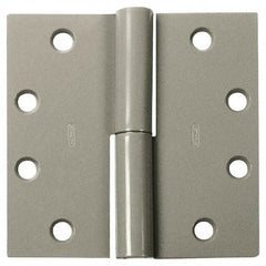 Stanley - 4-1/2" Long x 4-1/2" Wide Steel Full Mortise Commercial Hinge - Caliber Tooling