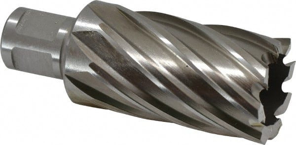 Interstate - 1-1/4" Diam x 2" Deep Cobalt Annular Cutter - Caliber Tooling