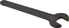 Proto - 19/32" Standard Extra Thin Open End Wrench - 4-1/2" OAL, Single End, Black Finish, 15° Head Angle - Caliber Tooling