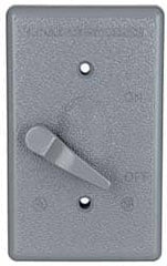 Cooper Crouse-Hinds - Electrical Outlet Box Aluminum Weatherproof Cover - Includes Gasket - Caliber Tooling