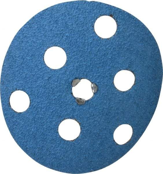 Norton - 7" Diam 24 Grit Fiber Disc - Very Coarse Grade, Zirconia Alumina, 8,600 Max RPM, Series F826 - Caliber Tooling