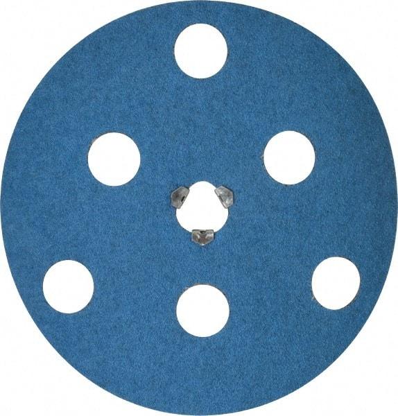 Norton - 7" Diam 50 Grit Fiber Disc - Coarse Grade, Zirconia Alumina, 8,600 Max RPM, Series F826 - Caliber Tooling