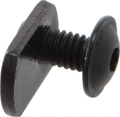 80/20 Inc. - 5/8" High, Open Shelving Flanged Button Head Socket Cap Screw - Zinc, Use with Series 10 & 15 - Reference G - Caliber Tooling