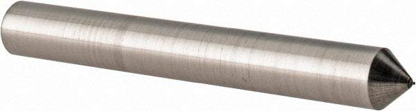 Made in USA - 0.01" Ball Radius Diamond Dresser - 3" Long x 3/8" Shank Diam - Caliber Tooling