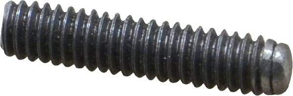 Value Collection - #8-32 3/4" OAL Fully Threaded Stud - Carbon Steel, Plain Finish - Caliber Tooling