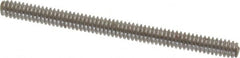 Value Collection - #10-24 2-1/2" OAL Fully Threaded Stud - Carbon Steel, Plain Finish - Caliber Tooling