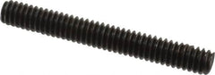 Value Collection - 1/4-20 2" OAL Fully Threaded Stud - Carbon Steel, Plain Finish - Caliber Tooling