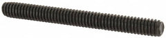 Value Collection - 1/4-20 2-1/2" OAL Fully Threaded Stud - Carbon Steel, Plain Finish - Caliber Tooling