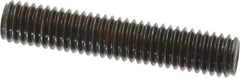 Value Collection - 3/8-16 2" OAL Fully Threaded Stud - Carbon Steel, Plain Finish - Caliber Tooling