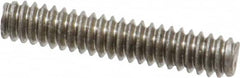 Value Collection - #10-24 1" OAL Fully Threaded Stud - Stainless Steel, Plain Finish - Caliber Tooling