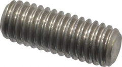 Value Collection - 3/8-16 1" OAL Fully Threaded Stud - Stainless Steel, Plain Finish - Caliber Tooling